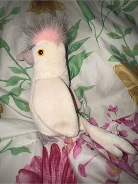 Ty Y2K Beanie Baby Cockatoo Plush